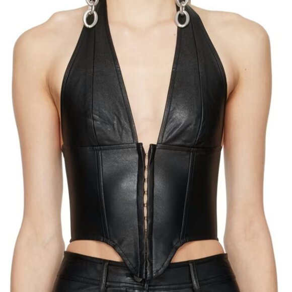 BRAND NEW NEVER WORN Miaou Mara Corset - Blck - Picture 1 of 5